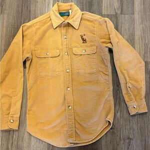 Vintage Guide Line Outfitting Men’s LS Flannel Shirt Bull Elk Small